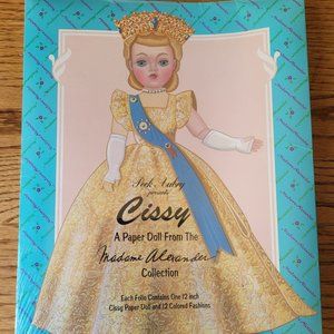 Madame Alexander Cissy Paper Doll with 12 fashions New, Wrapped in Plastic